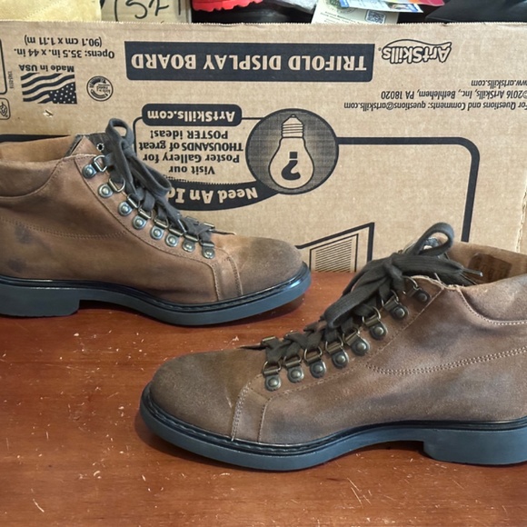 Daniele Alessandrini Suede Hike Boots main image 5